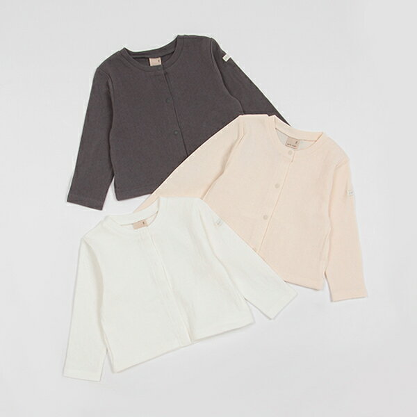 やわらか接結カーディガン／プティマイン（petit main）のサムネイル