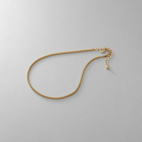 シルバー デザインチェーン ベネチアンアンクレット GP／ココシュニック オンキッチュ（COCOHNIK onkitsch）