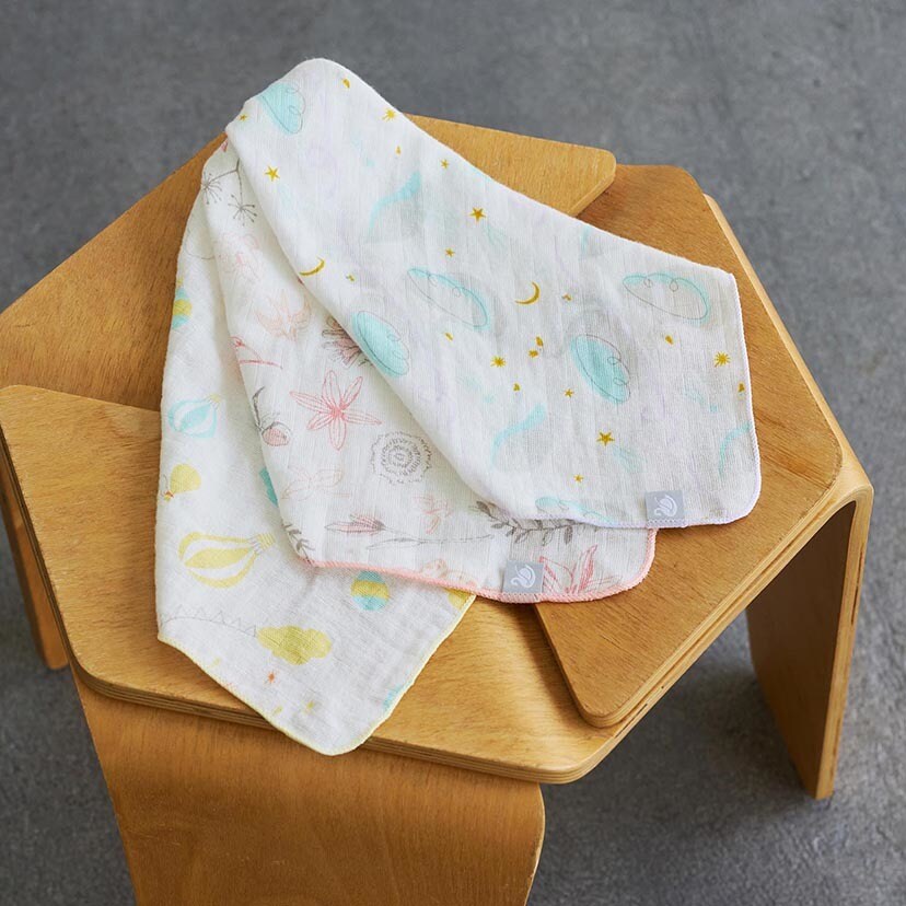 【ディーバイダッドウェイ】ガーゼハンカチ／ダッドウェイ（DADWAY）