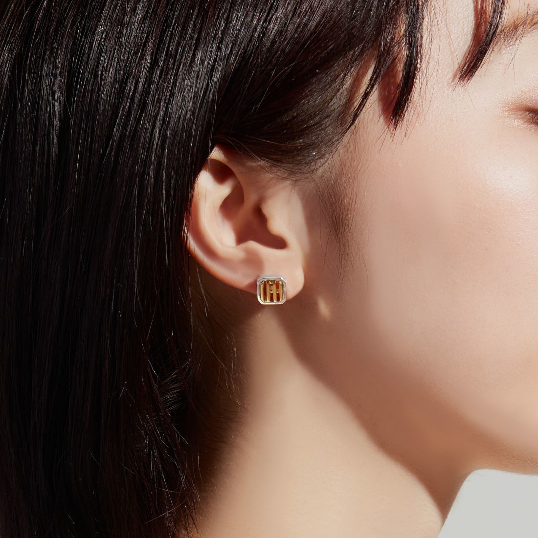 ピアス(片耳用) K18ポスト／LAH（LAH）