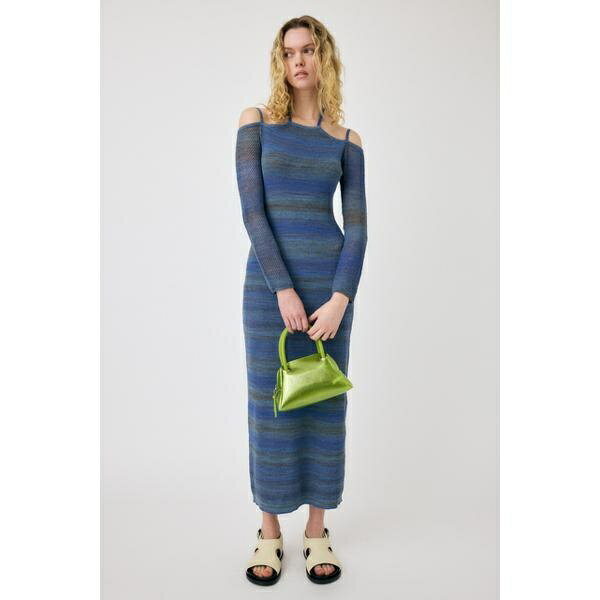 MULTI COLOR ニットドレス／マウジー（MOUSSY）