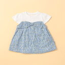 フラワープリント レイヤード Tシャツ(ベビーサイズ)/コムサイズム(COMME CA ISM)