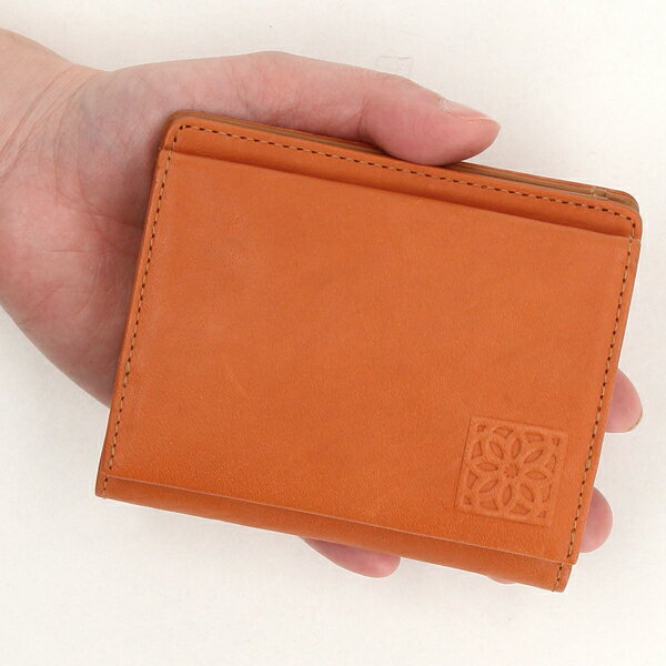 ゲンテン 革財布 レディース キャングロ　二つ折り財布・外側ボックス／ゲンテン（genten）