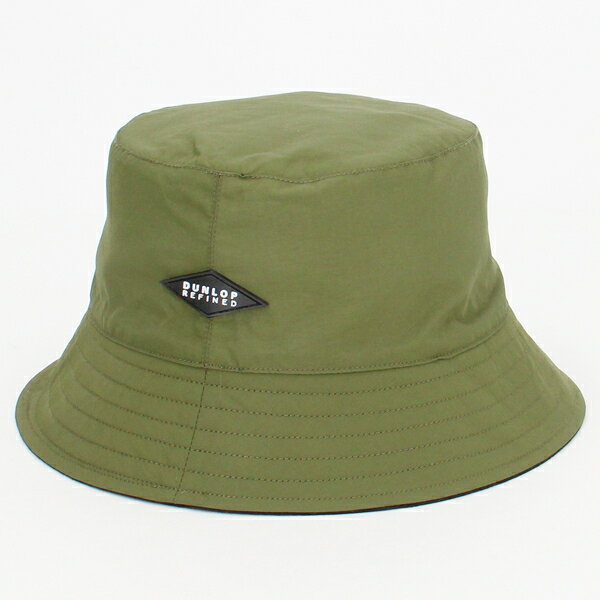 【DUNLOP REFINED】リバーシブルバケット(3色展開/手洗い可/Lサイズ/通期)／ダンロップリファインド（D..