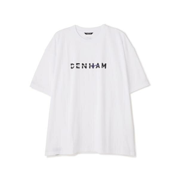 DENHAM^fn^TOKYO CUT THE LOGO TEE^CtbViROYAL FLASHj