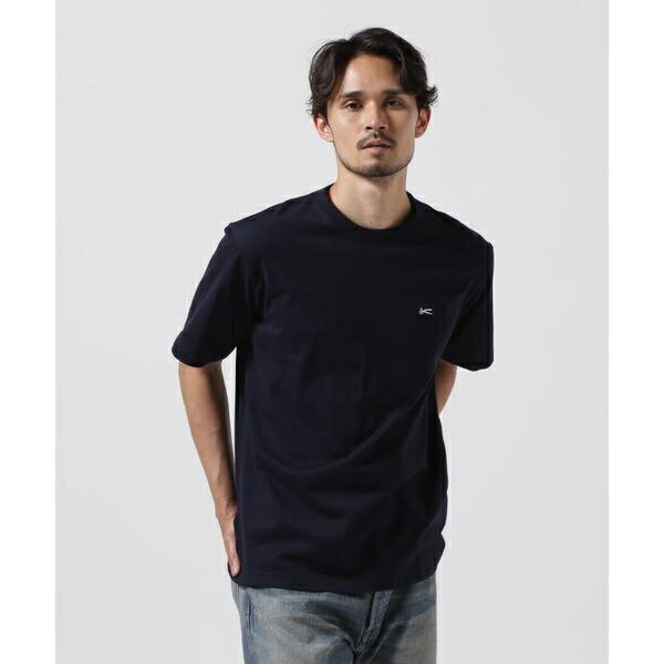 DENHAM^fn^MIJ BASIC AMERICANA SS TEE^CtbViROYAL FLASHj