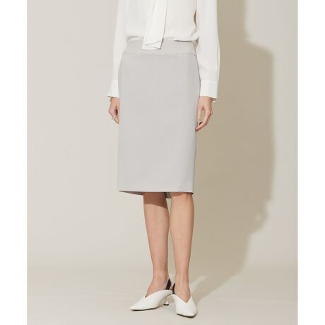 【接触冷感・速乾・防シワ・洗える】 レーヨンライクトロ タイトスカート／ICB（ICB）