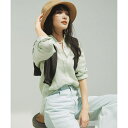 【Oggi8月号掲載/洗える】LIBECO ベーシック シャツ/23区(23KU)