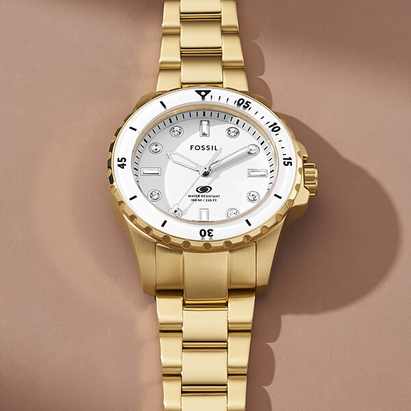 フォッシル 腕時計 レディース アナログ ステンレス ES5350／フォッシル（FOSSIL）