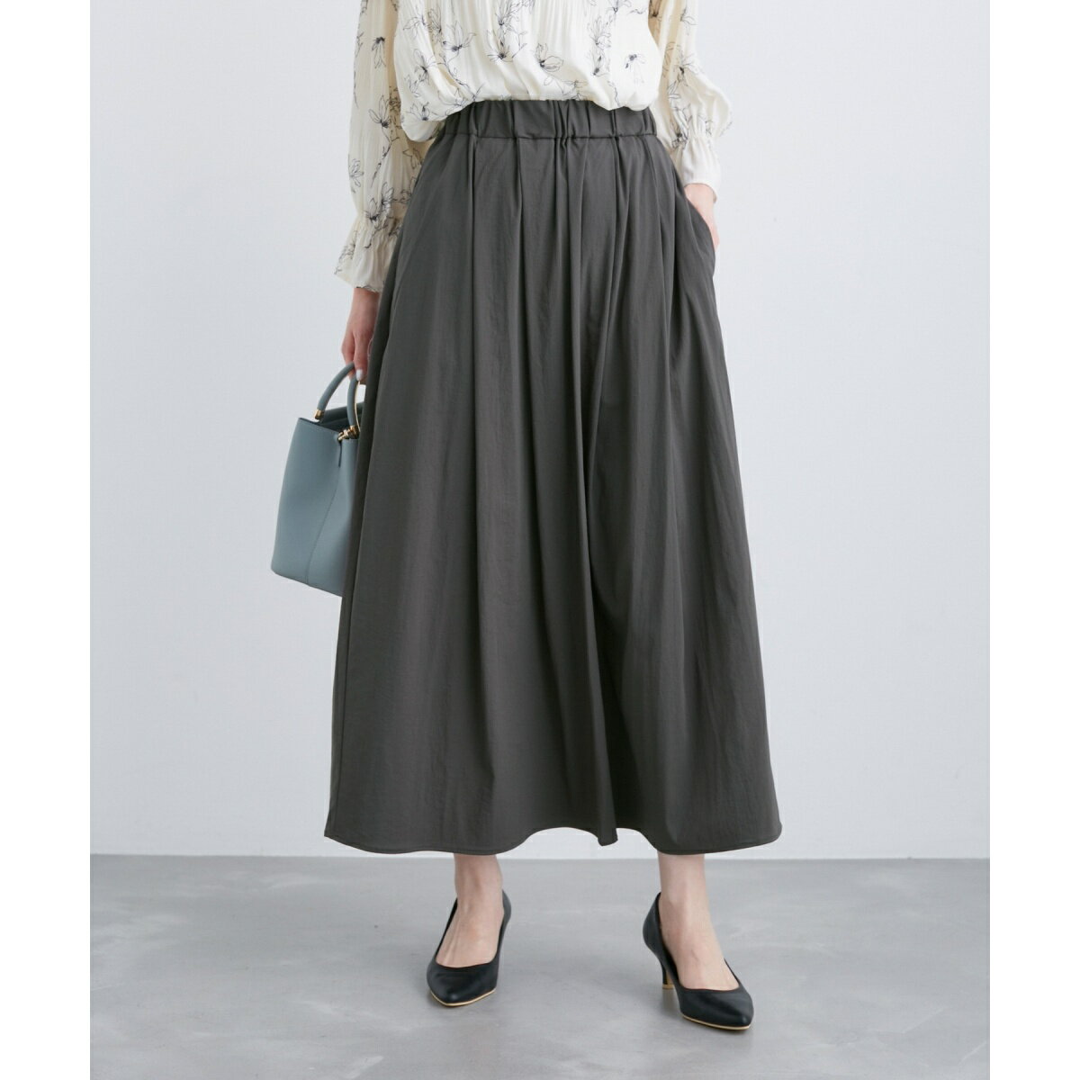 レーヨンナイロンイージースカート/ロペピクニック(ROPE' PICNIC)