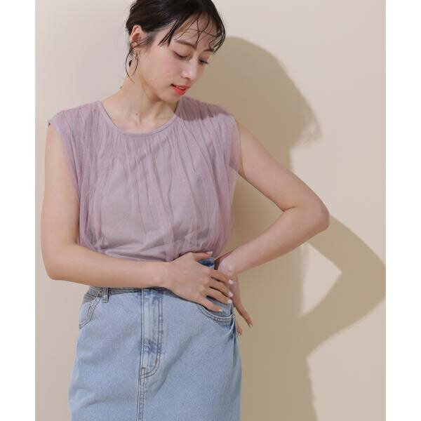 ボリュームチュールトップス/ジル バイ ジル スチュアート(JILL by JILL STUART)