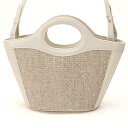 【STORY 8月号掲載】カシュカシュ cachecache / 雑材風くり手2way手提げ/カシュカシュ(cache cache)