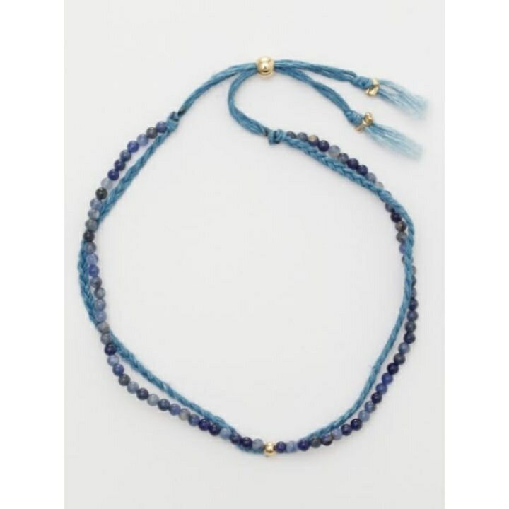 【岩座】本藍 紐アンクレット 藍／岩座（IWAKURA）