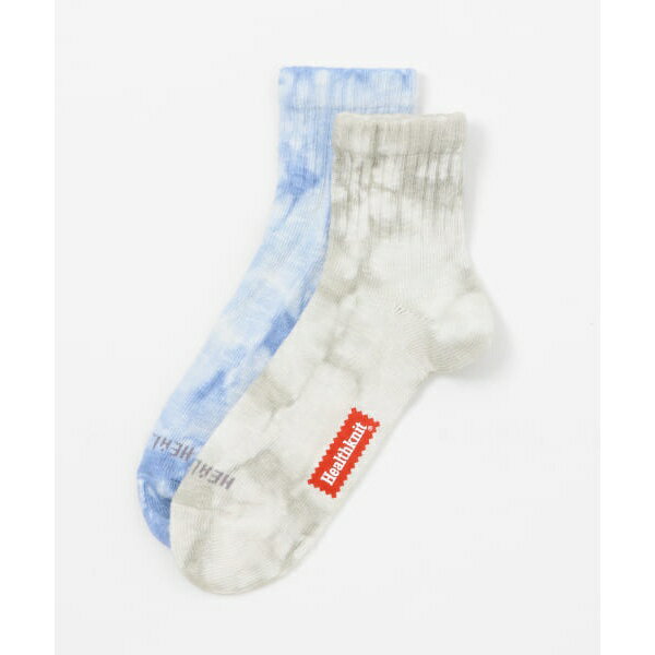 Healthknit　HK ミドルソックス TIE-DYE 2P／アイテムズ アーバンリサーチ（ITEMS URBAN RESEARCH）