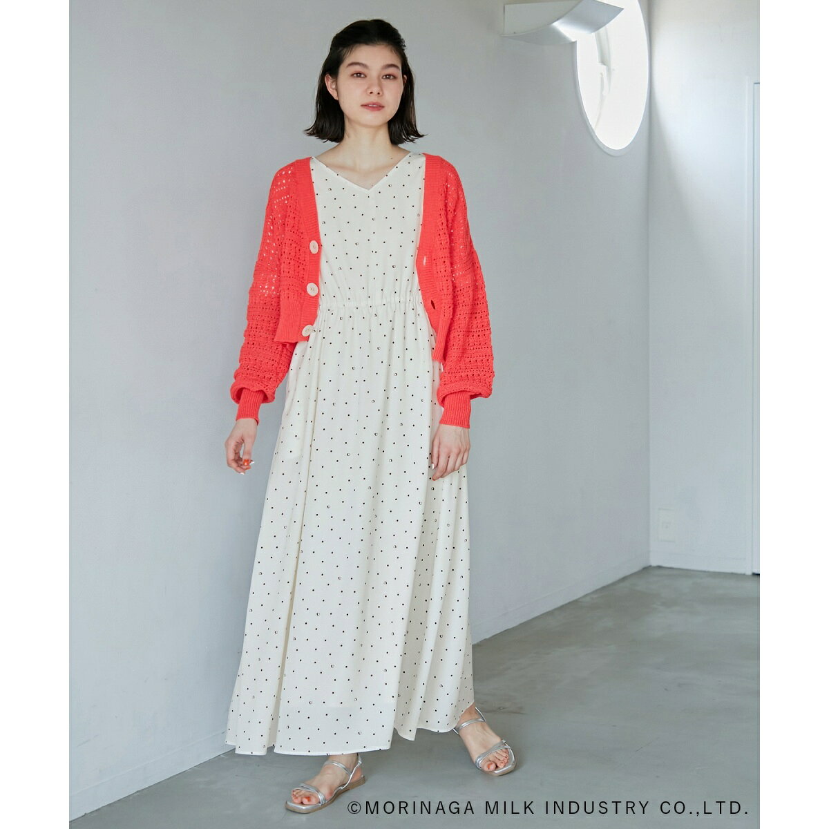 【Pino meets ROPE' PICNIC】Pinoドット柄ワンピース／ロペピクニック（ROPE' PICNIC） 0101marui-12617249 丸井(マルイ)楽天市場店 サンプル画像2