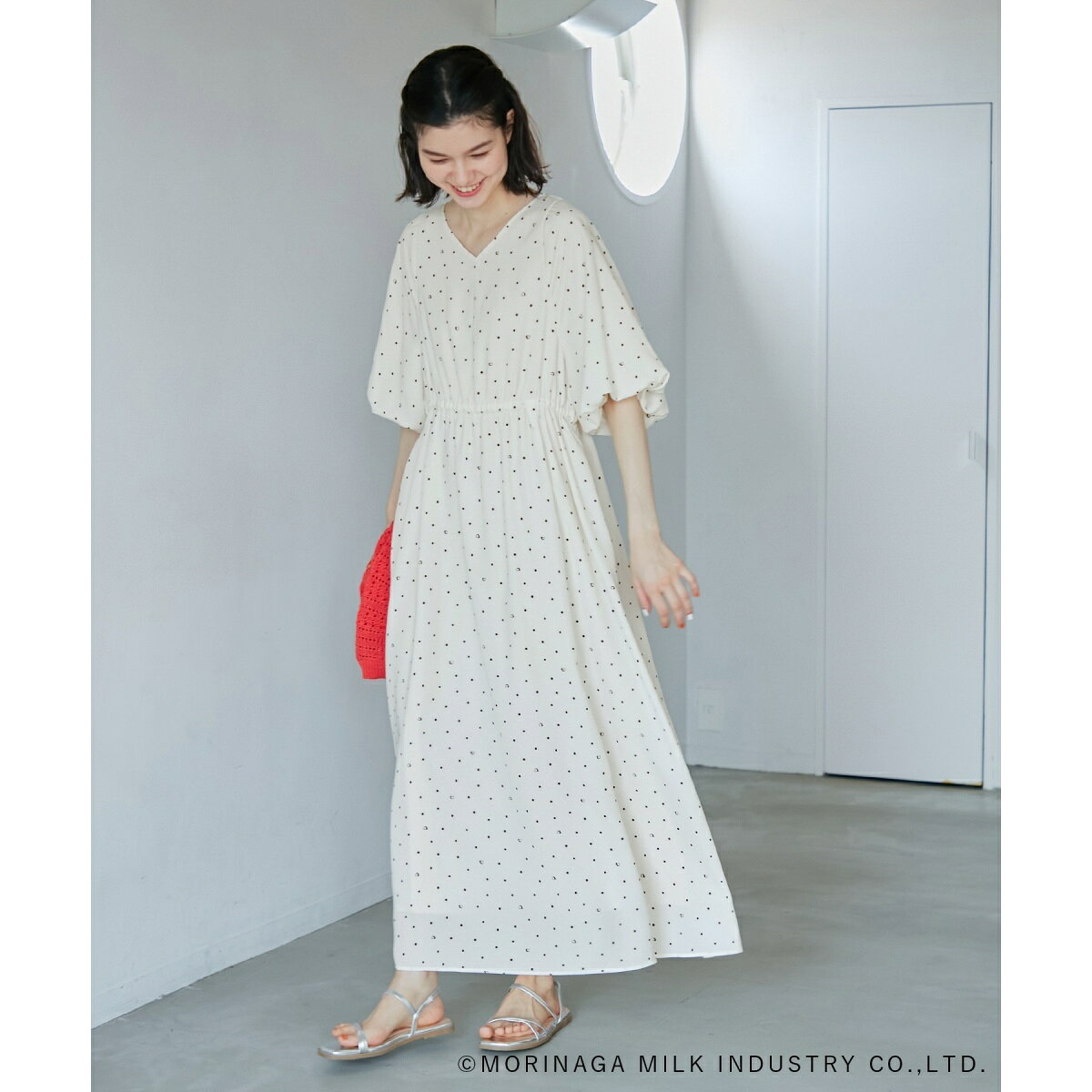 【Pino meets ROPE' PICNIC】Pinoドット柄ワンピース／ロペピクニック（ROPE' PICNIC） 0101marui-12617249 丸井(マルイ)楽天市場店 サンプル画像3