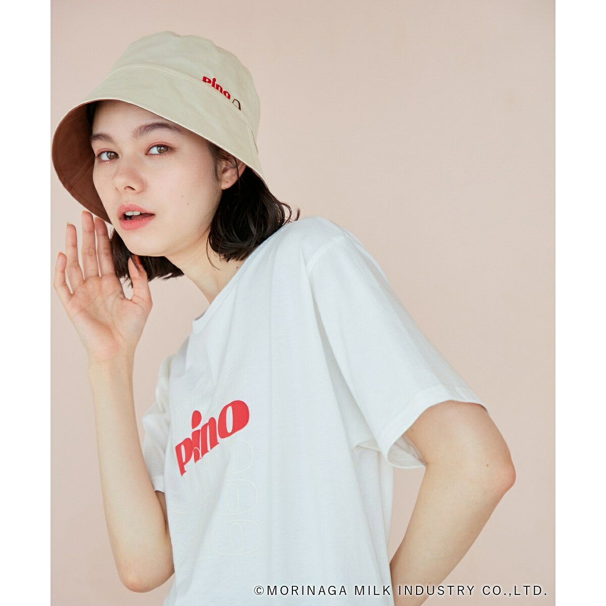 【Pino meets ROPE' PICNIC】刺繍リバーシブルバケットハット／ロペピクニックパサージュ（ROPE' PICNIC PASSAGE） 0101marui-12618974 丸井(マルイ)楽天市場店 サンプル画像3