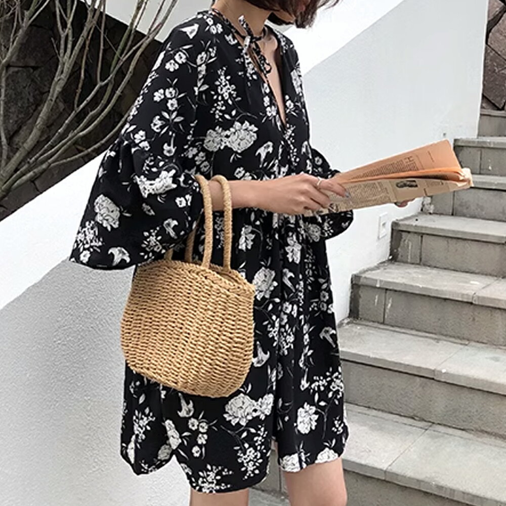 ボタニカル柄チュニック／アミュレット（Amulet）