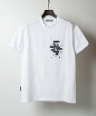 NO COUNTRIES(ノーカントリーズ)コーマ糸コットン クルーネック プリント Tシャツ/バッファローボブズ(Buffalo Bobs)