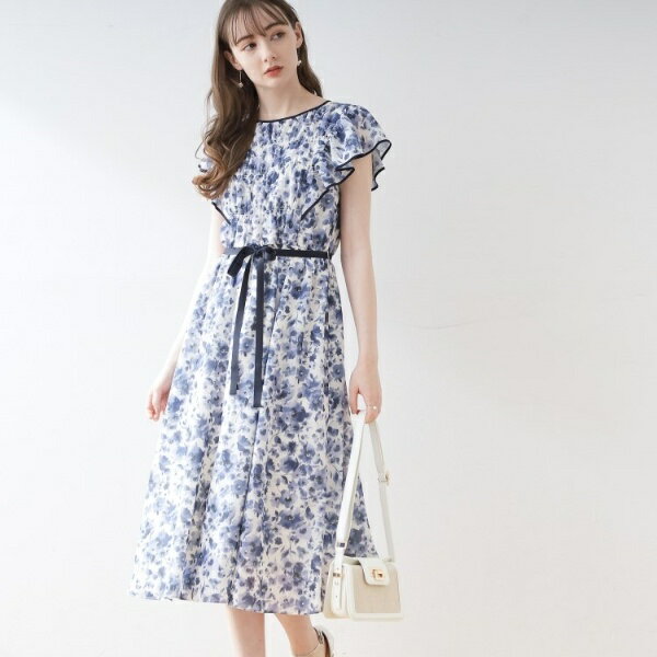 【絵になる夏ワンピ】summerフルール シャーリング／クチュールブローチ（Couture Brooch）のサムネイル