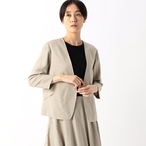 【セットアップ対応】ナチュラルオックス ジャケット/コムサ(COMME CA) 【セットアップ対応】ナチュラルオックス ジャケット/コムサ(COMME CA)