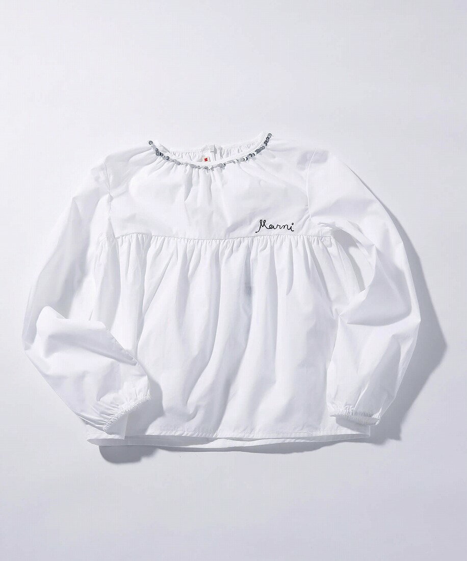 MARNI Kids ＆ Junior 長袖切り替えペプ