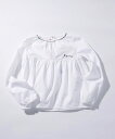 MARNI Kids ＆ Junior 長袖切り替えペプラムシャツ／マルニ（maruni）