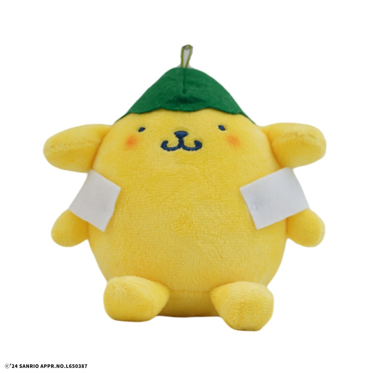 [型番:4580287506106]サウナを楽しんでいるポムポムプリンがマスコットになりました！〜その他のサンリオキャラクター（マイメロディ、クロミ、シナモロール、ハンギョドン、ポチャッコ）のマスコットも同時販売中〜バックなどに付けて一緒に...