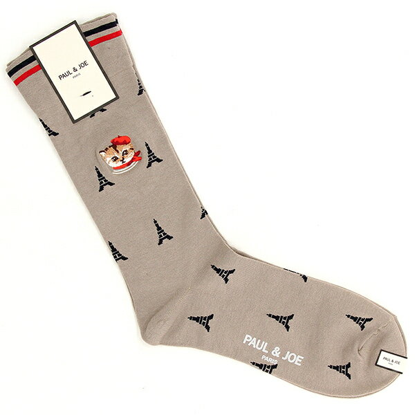 ポール ＆ ジョー エッフェル塔パリヌネット刺繍ソックス／ポール＆ジョー パリス（PAUL＆JOE PARIS）