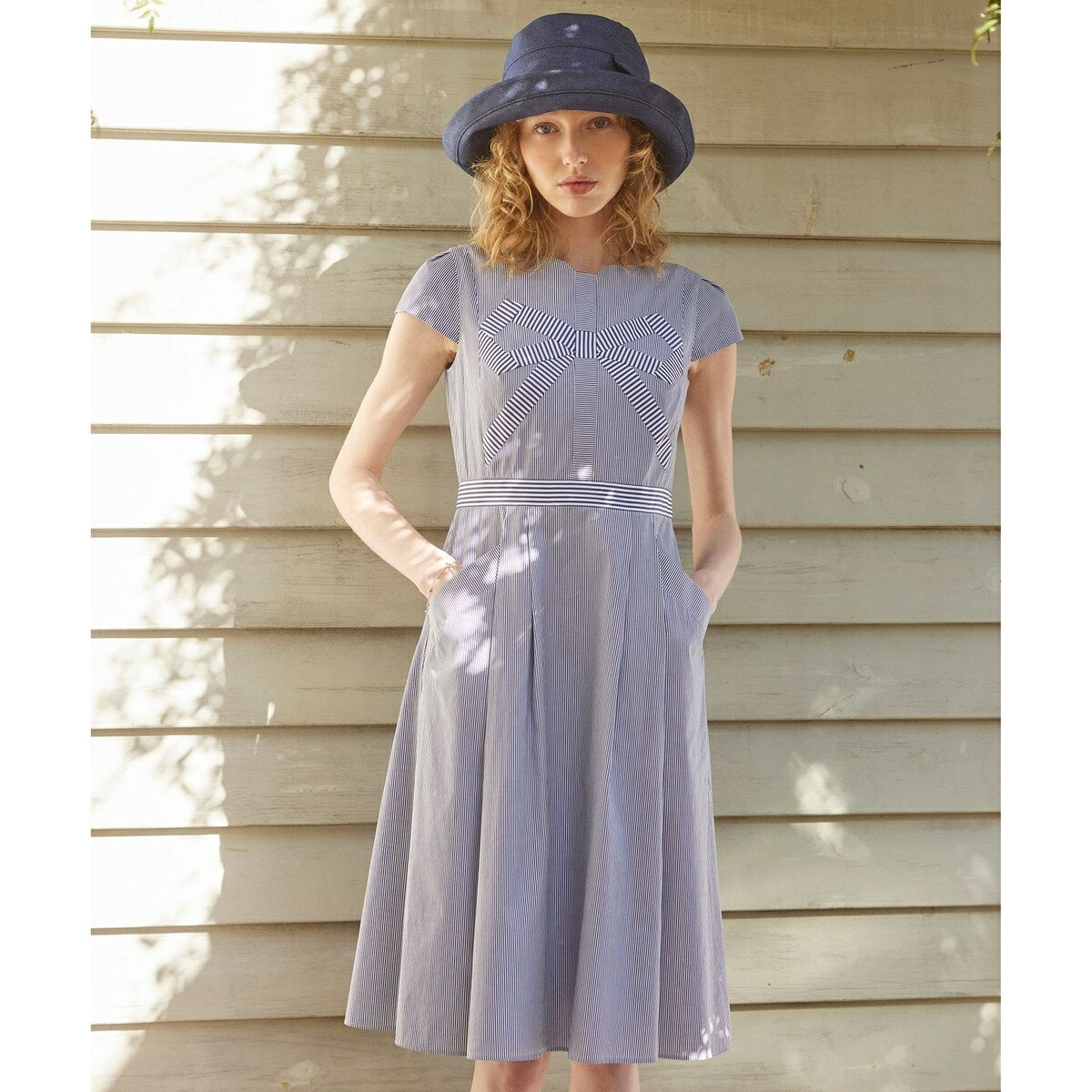 【洗える！】STRIPE PARTY ドレス／トッカ（TOCCA）のサムネイル