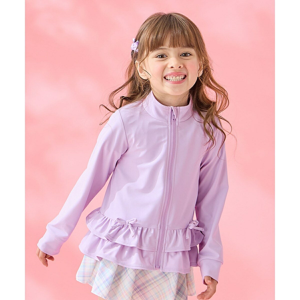 裾フリル ラッシュガード／エニィファム（any FAM）のサムネイル