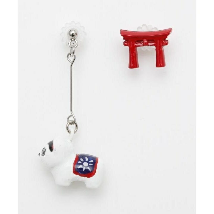 【カヤ】たれ狛犬ピアス／カヤ（kaya）