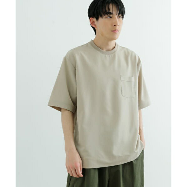 接触冷感 TRストレッチ 半袖ポケTシャツ／アイテムズ アーバンリサーチ（ITEMS URBAN RESEARCH）