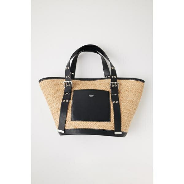 RAFFIA TOTE バッグ／マウジー（MOUSSY）