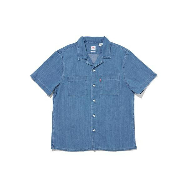 スタンダード キャンプ 半袖シャツ インディゴ SUN STARES／リーバイス（Levi’s）