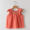 SHIPS KIDS:100〜130cm / スモッキング フリル ブラウス/シップス(SHIPS)