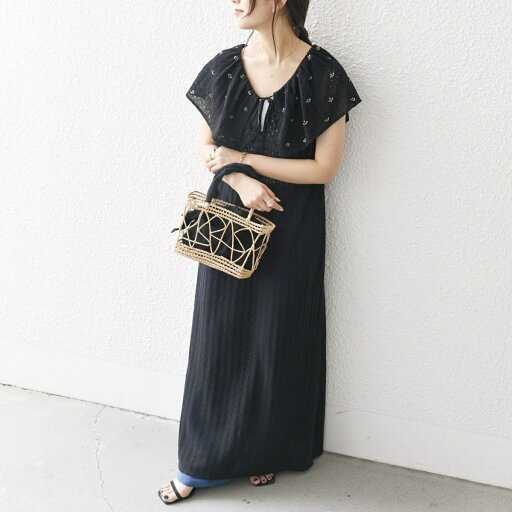 bon_meur:〈手洗い可能〉ビーズ刺繍 エンブロイダリー ワンピース/シップス エニィ(SHIPS any) bon_meur:〈手洗い可能〉ビーズ刺繍 エンブロイダリー ワンピース/シップス エニィ(SHIPS any)