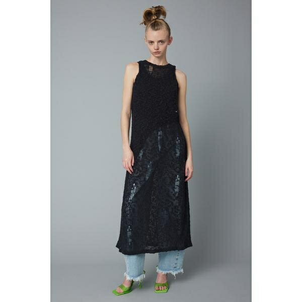 2way knit dress／ヘリンドットサイ（HeRIN.CYE）