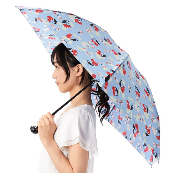 アナスイ ANNA SUI（アナスイ）チェリー柄 雨傘（ミニ傘）／アナ スイ（ANNA SUI）