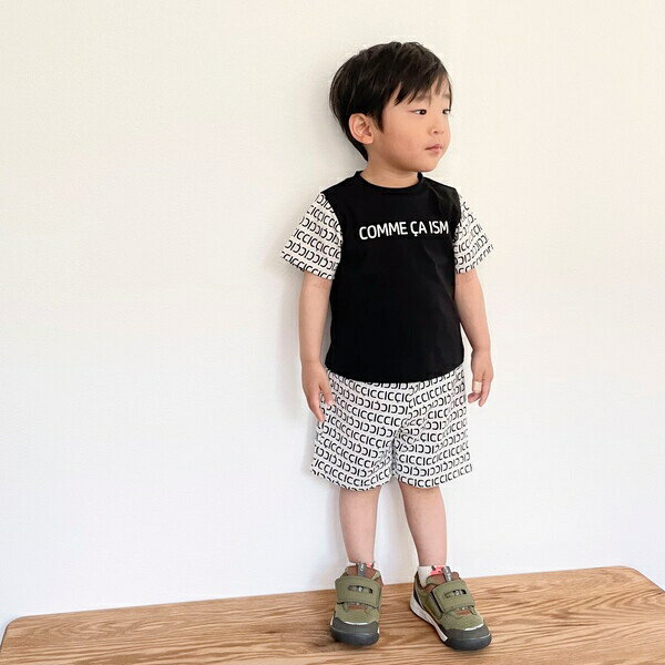 半袖Tシャツ・ハーフパンツの入った1歳〜2歳対応男の子用ギフトセット／コムサイズム（COMME CA ISM）