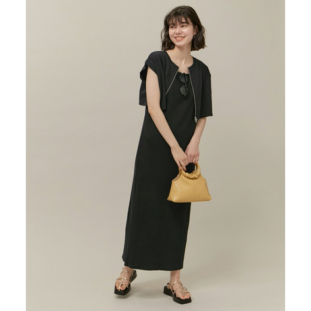 ジップ付きトップス×テレコキャミワンピース／ロペピクニック アール（ROPE' PICNIC R） 0101marui-12632487 丸井(マルイ)楽天市場店 サンプル画像3