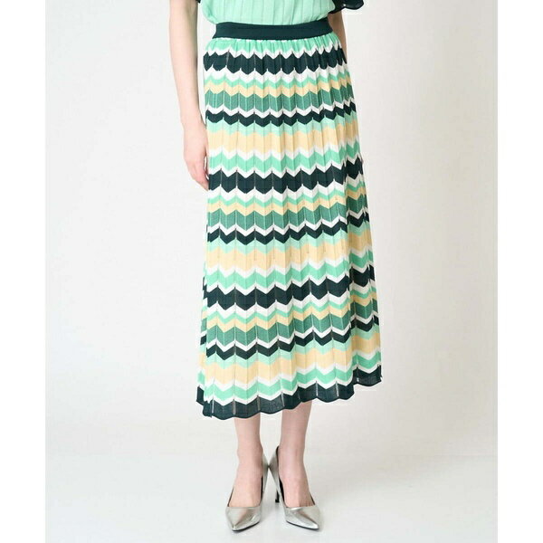 [セットアップ対応]ヤブリ柄ロングスカート／クリスチャンオジャール（christianaujard）