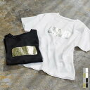 箔プリントTシャツ/ユアーズ(ur's)(4)