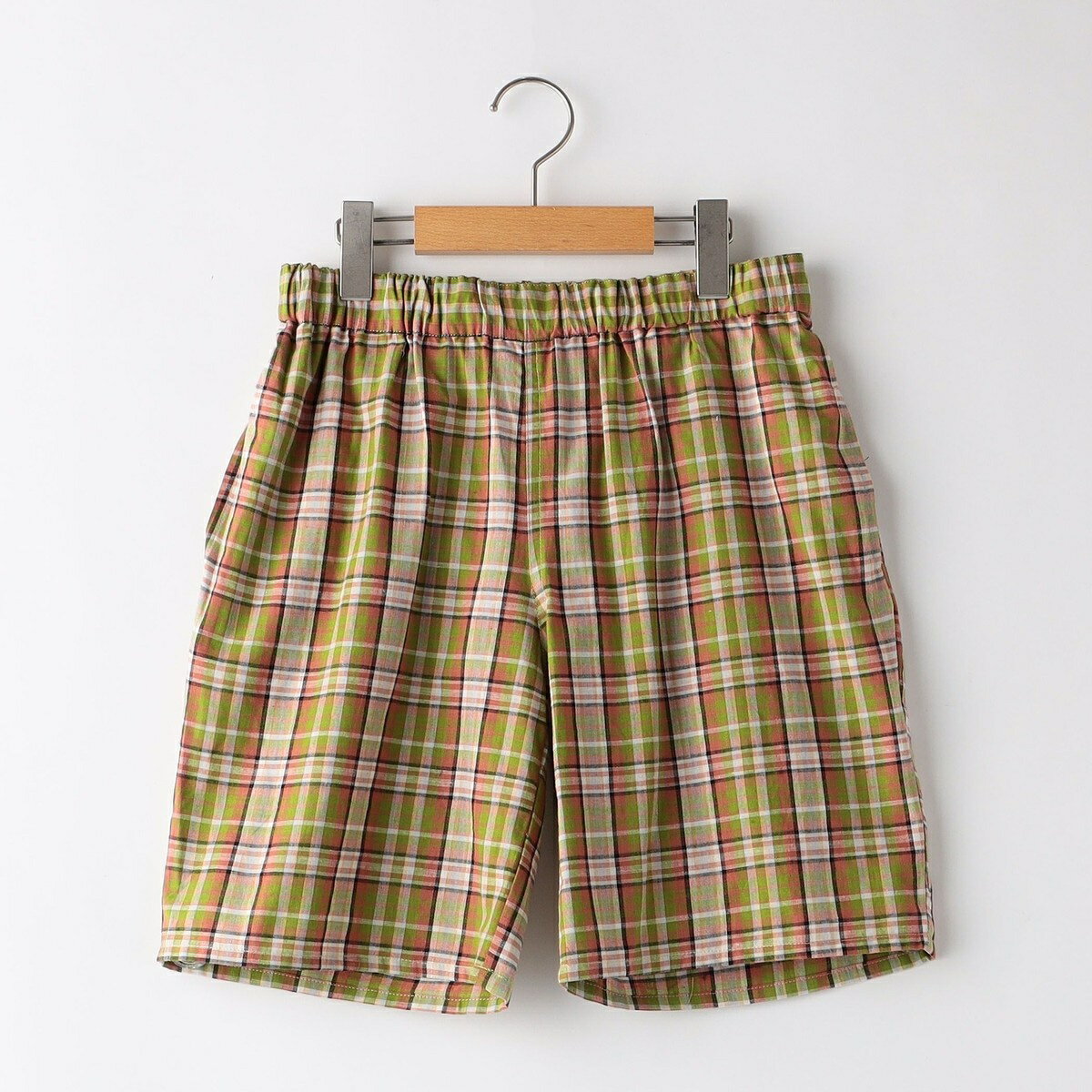 SHIPS KIDS:140〜160cm / コットン チェック ショート パンツ／シップス（SHIPS）