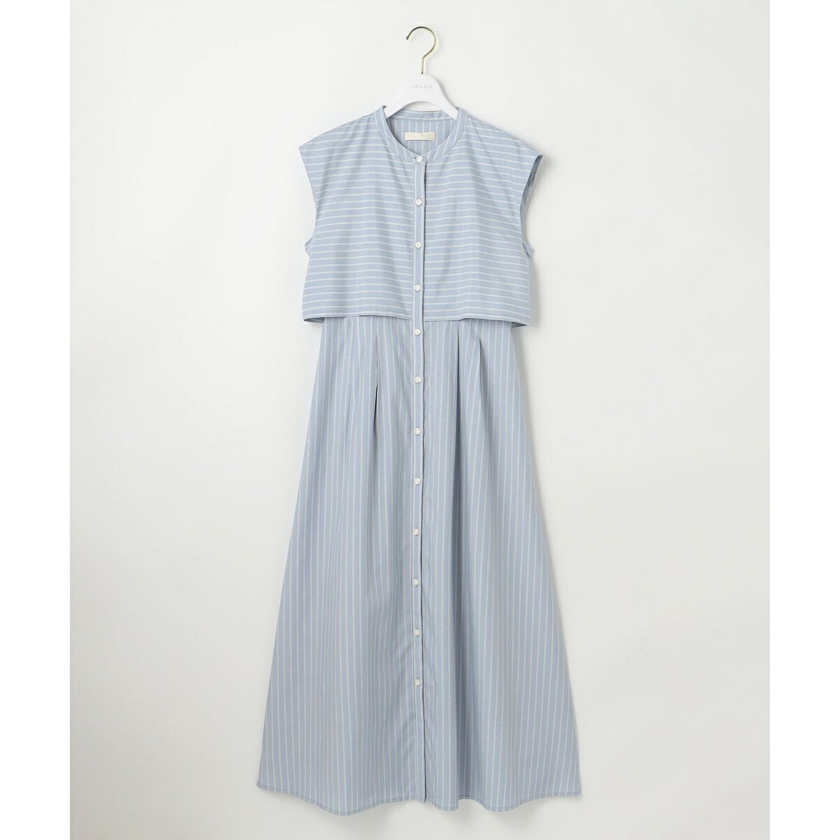 【洗える】クロップドシャツ ワンピース／エニィスィス（any SiS）のサムネイル