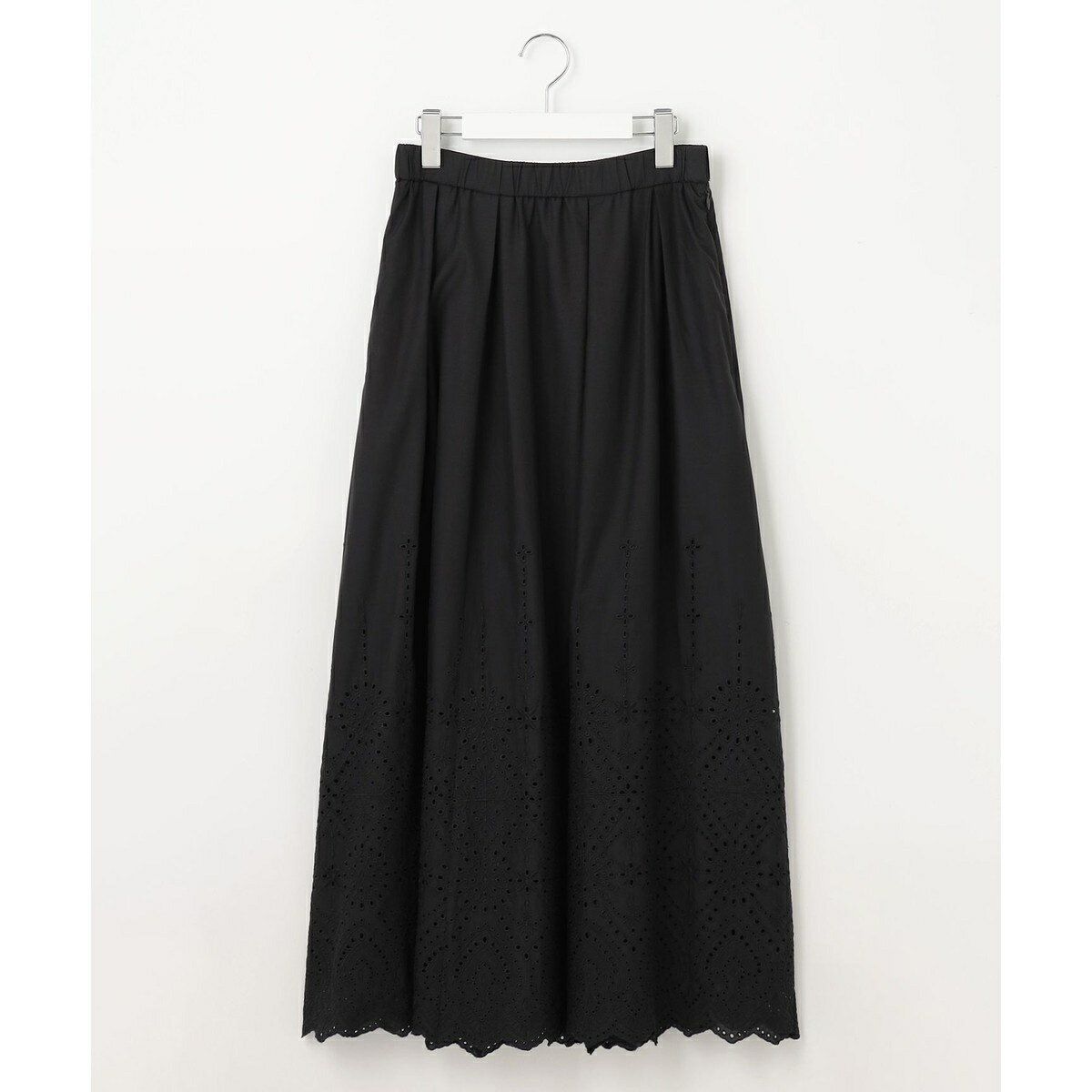 【カタログ掲載・洗える】エンブロイダリーローン スカート／自由区（JIYU-KU）