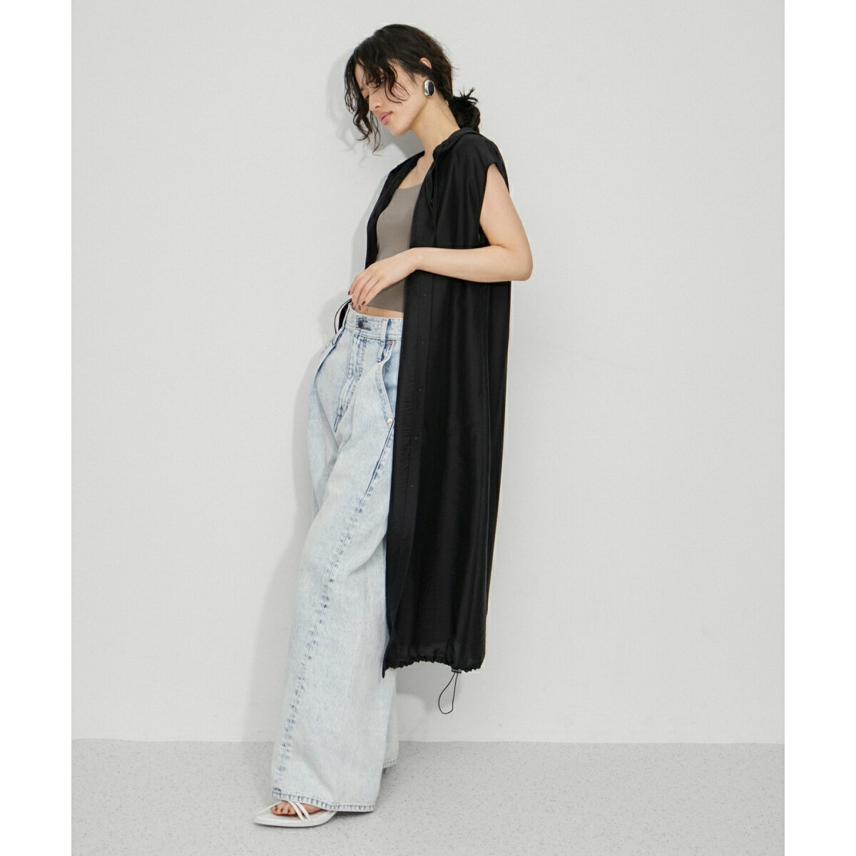 ワンピース レディース 上品 体型カバー おしゃれ 春秋 夏 花柄 シフォンスカート 丈