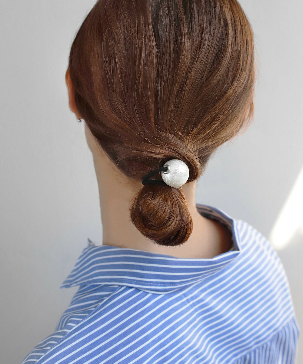 シャイニーパールヘアゴム／アネモネ（ANEMONE）