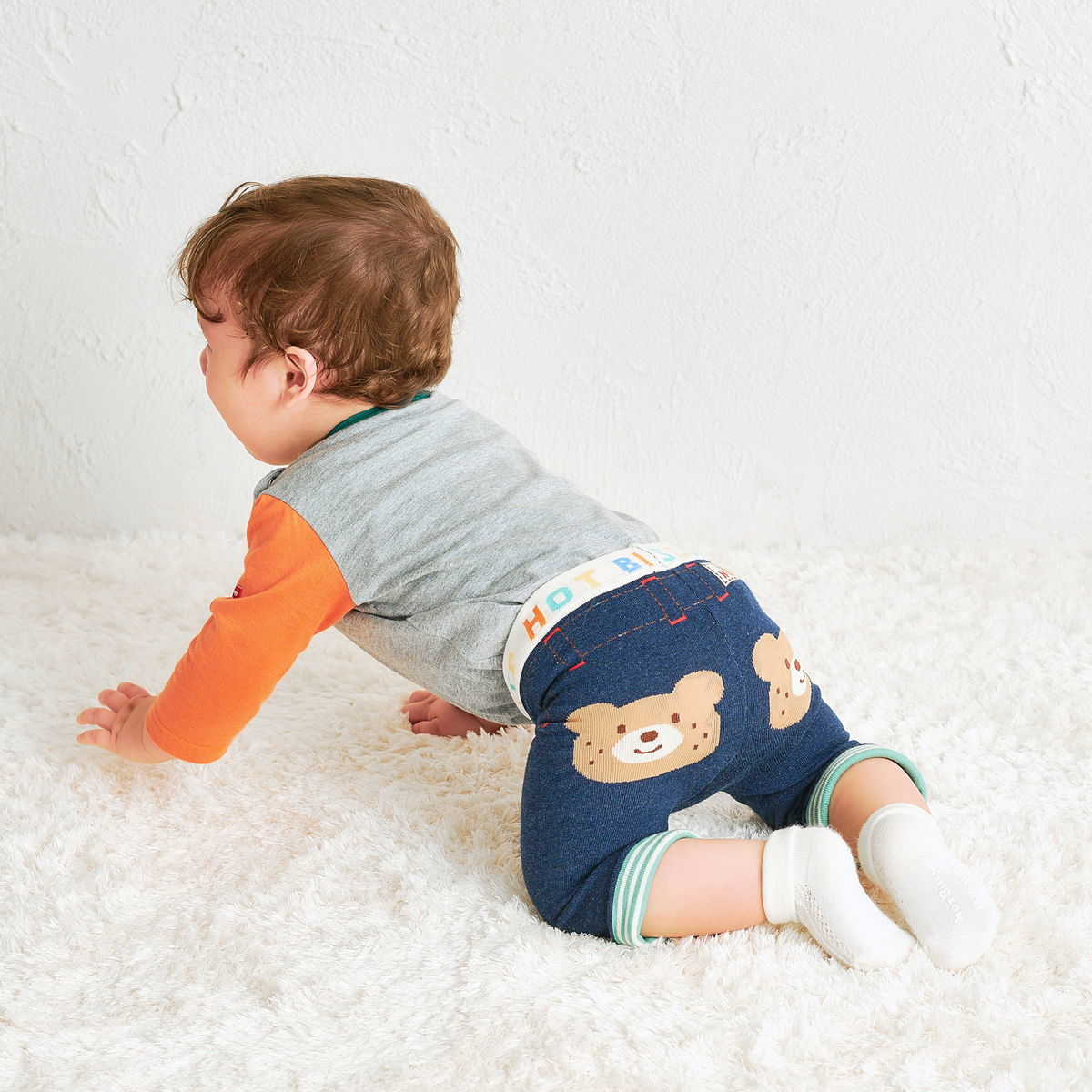 8分丈スパッツ／ミキハウス ホットビスケッツ（MIKIHOUSE HOT BISCUITS）