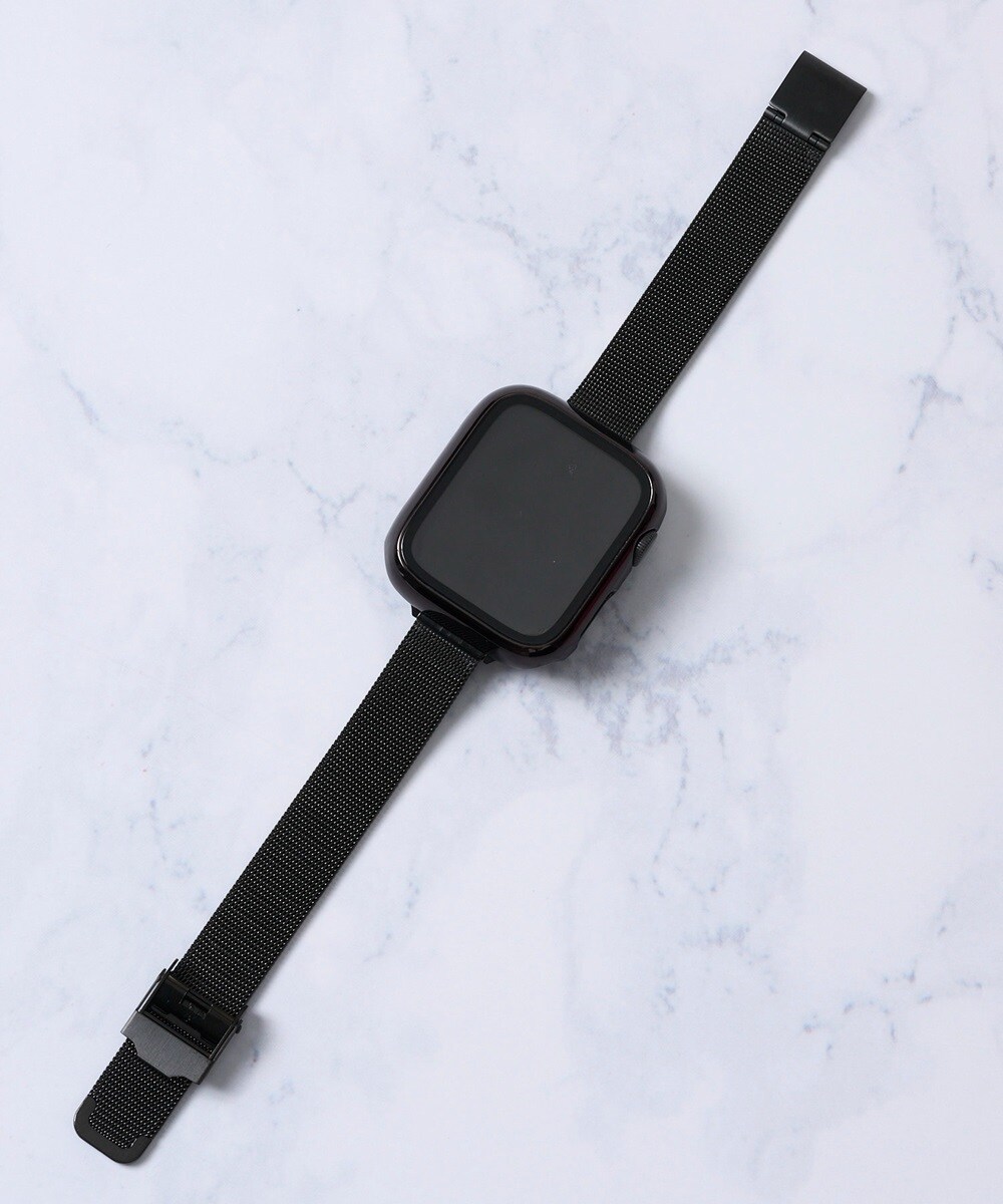 【zandy / ズィー・アンド・ワイ】細製ミラネーゼバンド+メッキハードフルケース／アドポーション（ADPOSION）